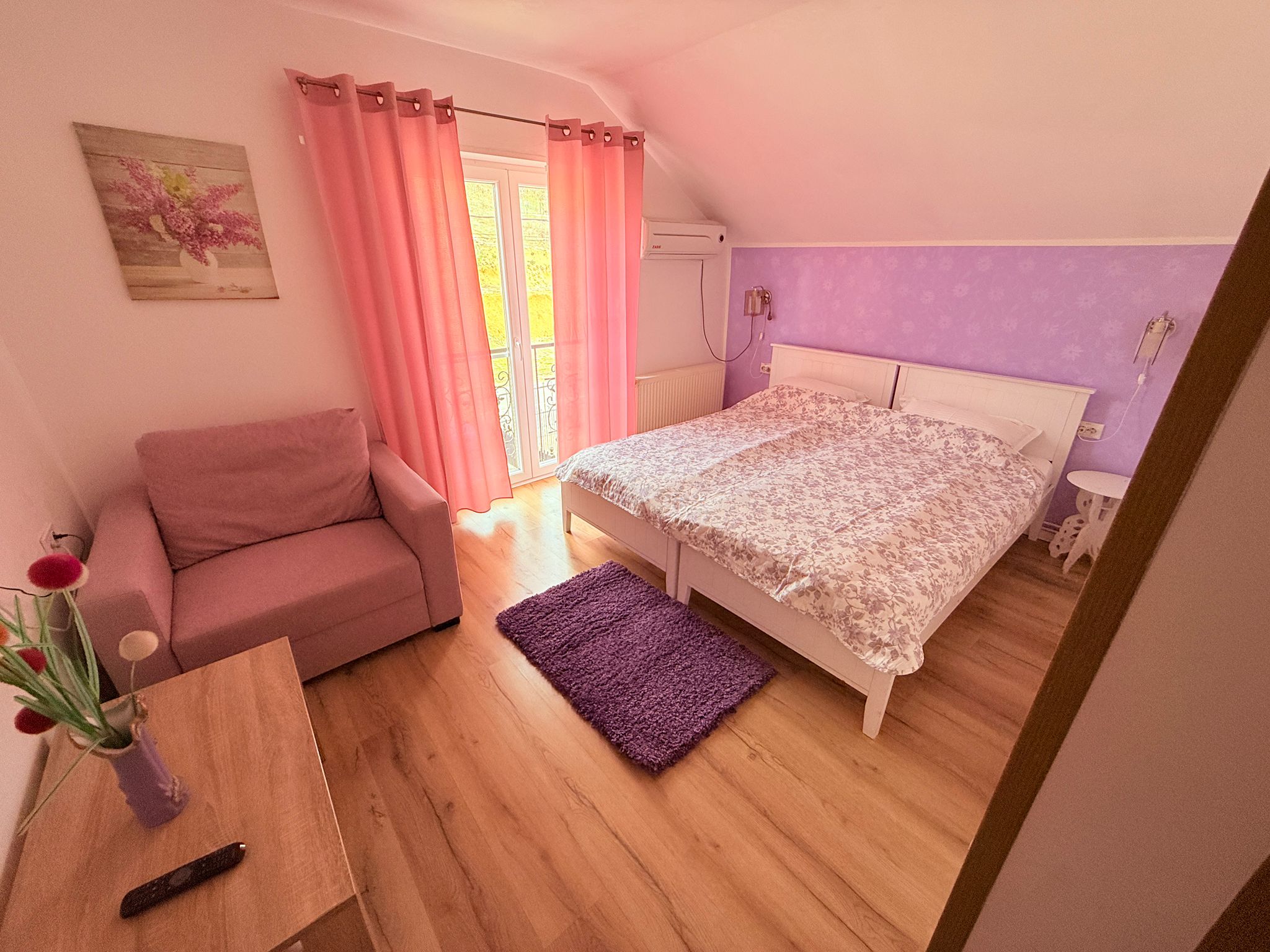 Vedere Dunăre de pe balcon